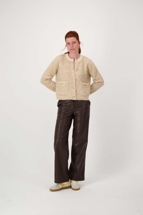 Zusss beige dames vest | Model