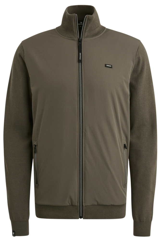 Vanguard groene heren vest | Vooraanzicht