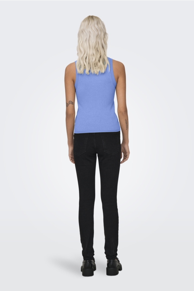 Jacqueline de Yong blauwe dames top | Model