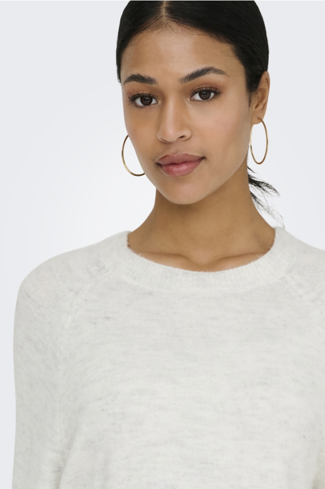 Jacqueline de Yong witte dames trui | Model