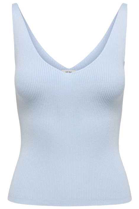 Jacqueline de Yong blauwe dames top | Vooraanzicht