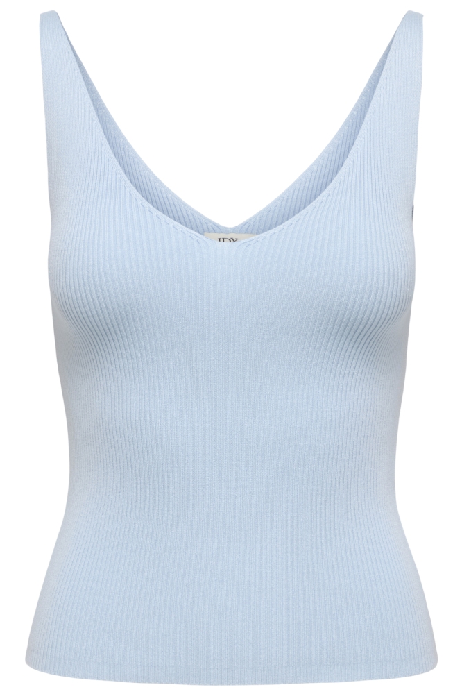 Jacqueline de Yong blauwe dames top | Vooraanzicht