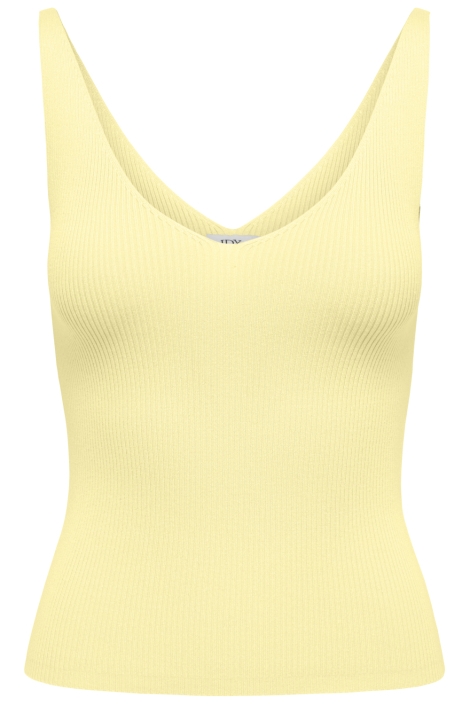 Jacqueline de Yong gele dames top | Vooraanzicht