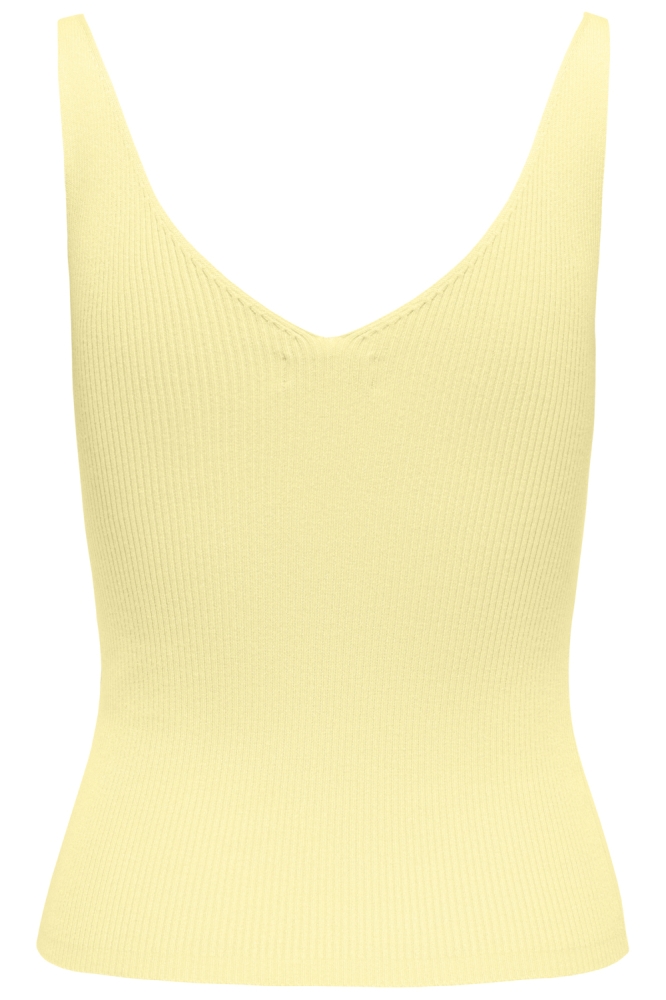Jacqueline de Yong gele dames top | Achteraanzicht