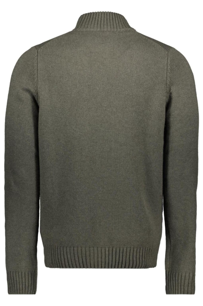 NZA groene heren trui | Achteraanzicht