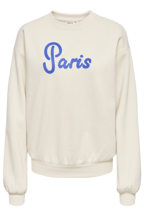 Only beige dames sweater | Vooraanzicht