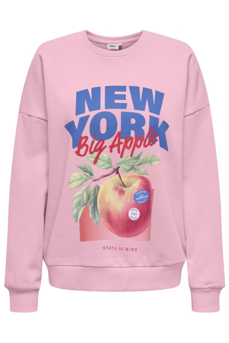 Only roze dames sweater | Vooraanzicht