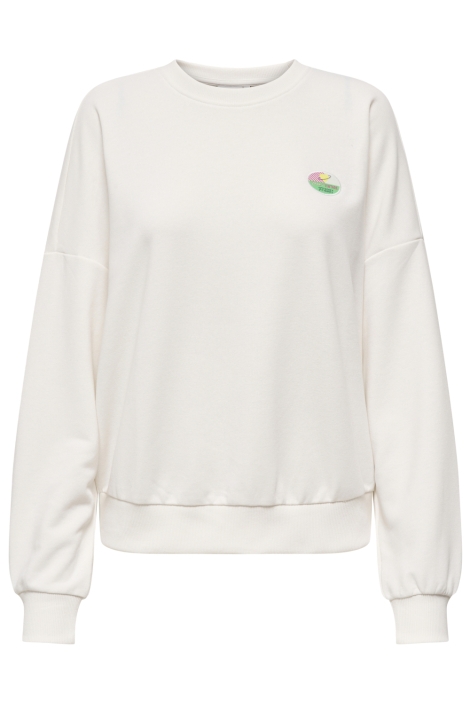 Only witte dames sweater | Vooraanzicht