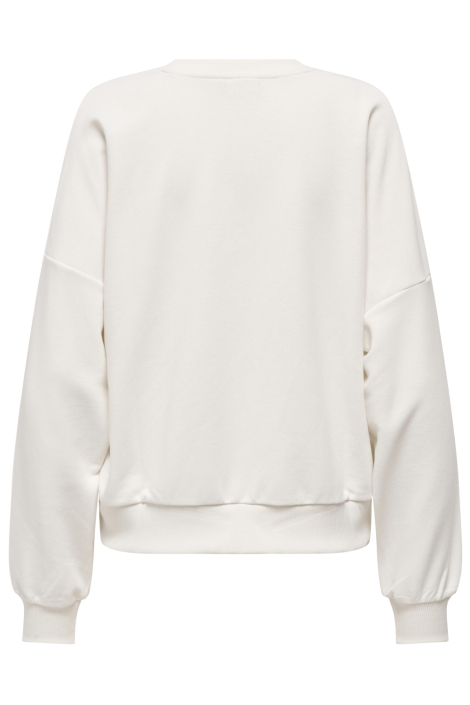 Only witte dames sweater | Achteraanzicht