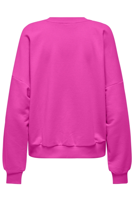 Only roze dames sweater | Achteraanzicht