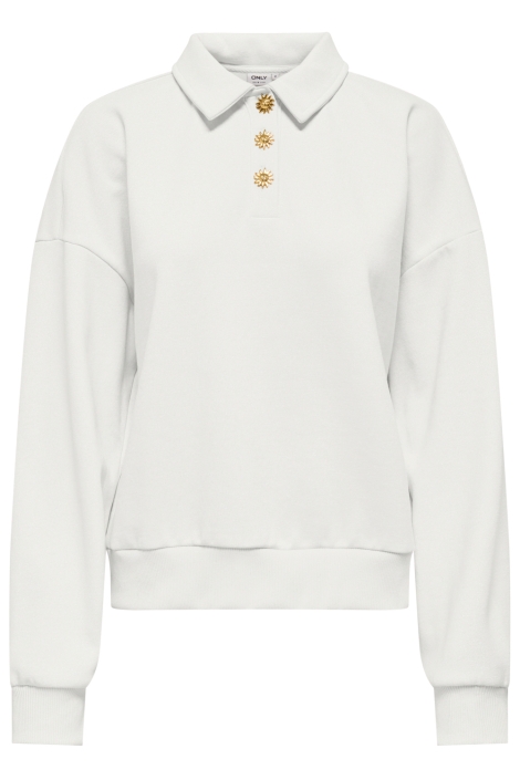 Only witte dames sweater | Vooraanzicht