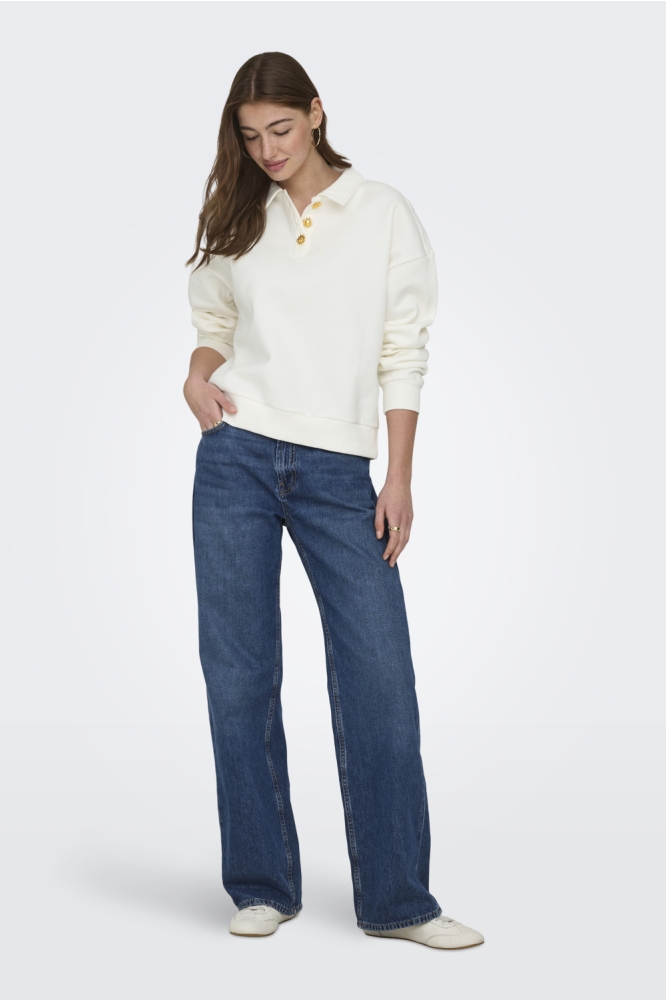 Only witte dames sweater | Model