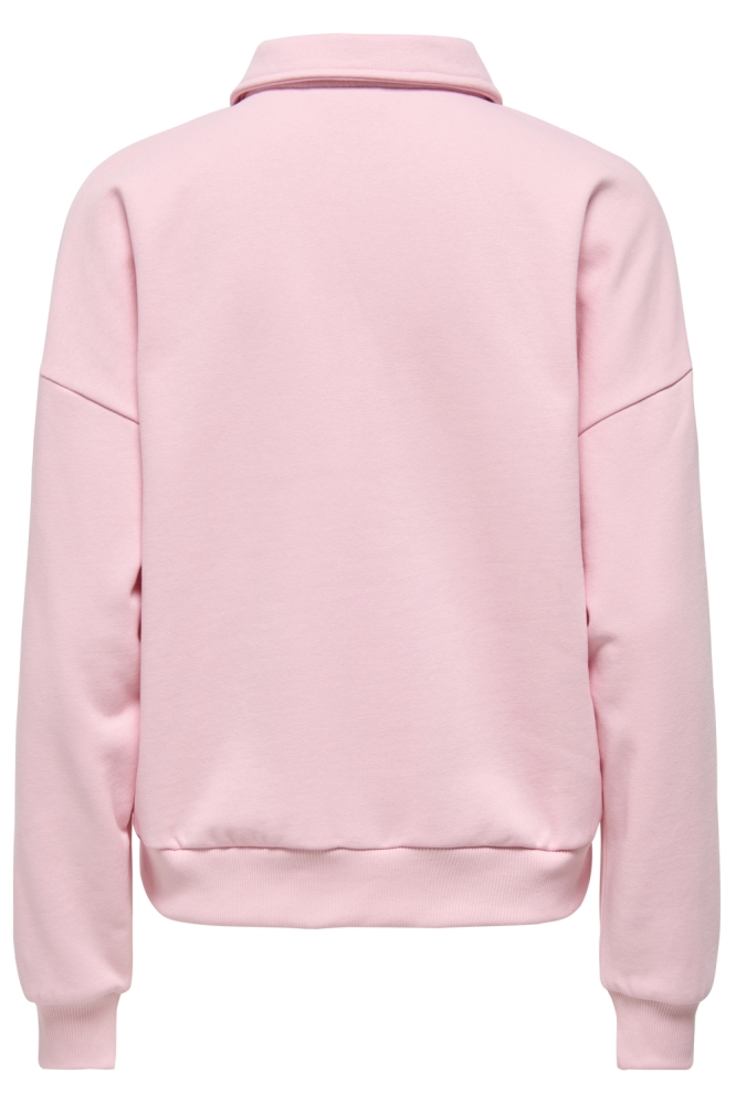 Only roze dames sweater | Achteraanzicht