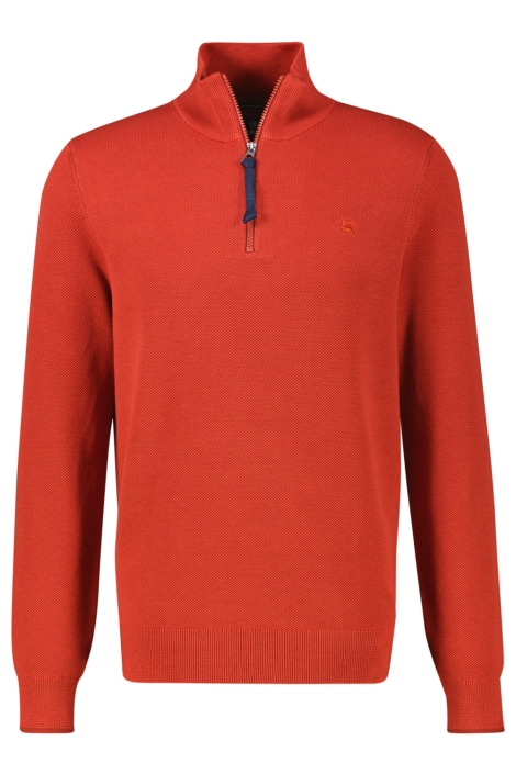 Lerros rode heren trui | Vooraanzicht