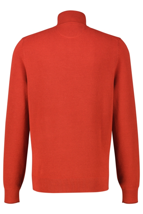 Lerros rode heren trui | Achteraanzicht