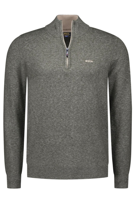 NZA groene heren trui | Vooraanzicht