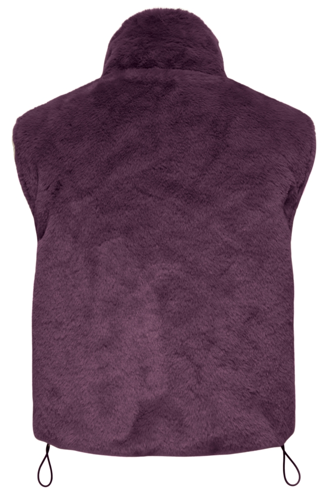 Only bordeaux dames jas | Achteraanzicht