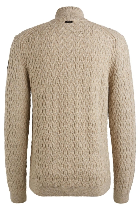 Vanguard beige heren trui | Achteraanzicht