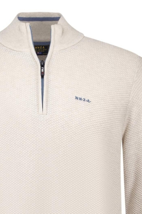 NZA beige heren trui | Close up