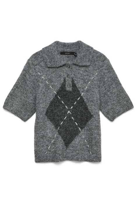 Vero Moda grijze dames trui | Vooraanzicht