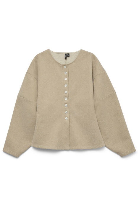 Vero Moda beige dames vest | Vooraanzicht