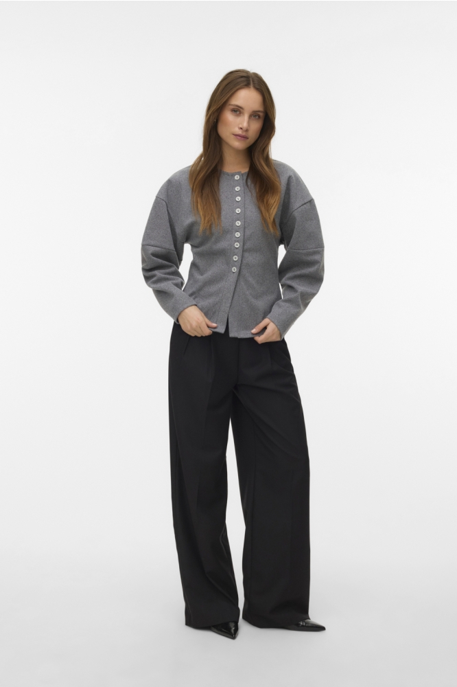 Vero Moda grijze dames vest | Model