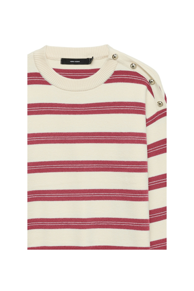 Vero Moda beige dames trui | Close up