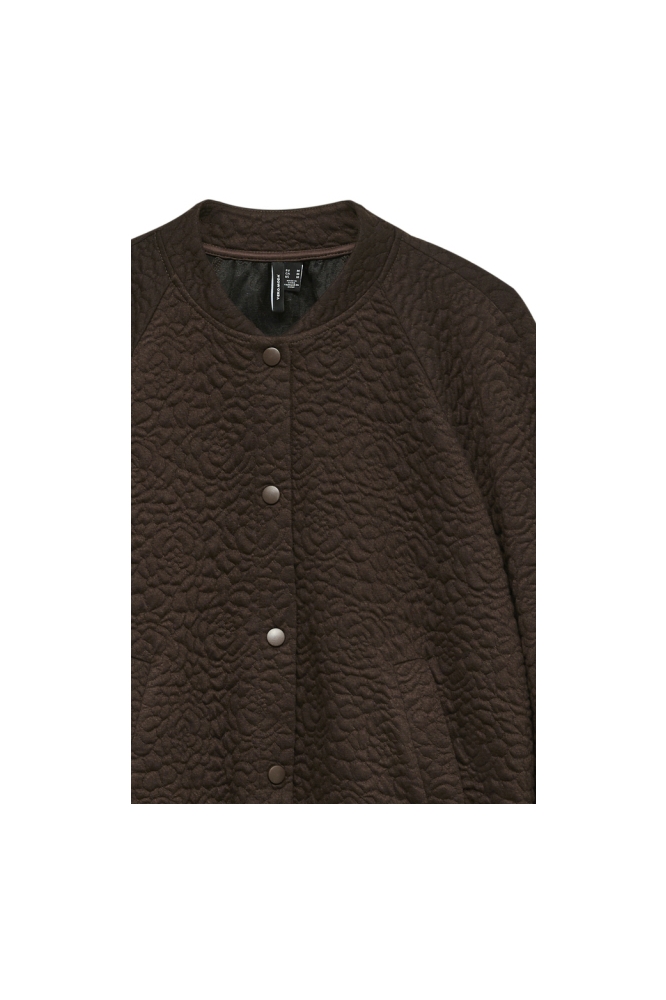 Vero Moda bruine dames vest | Close up