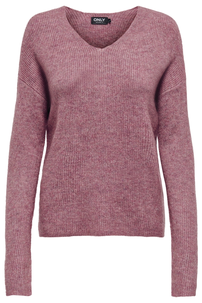 Only roze dames trui | Vooraanzicht