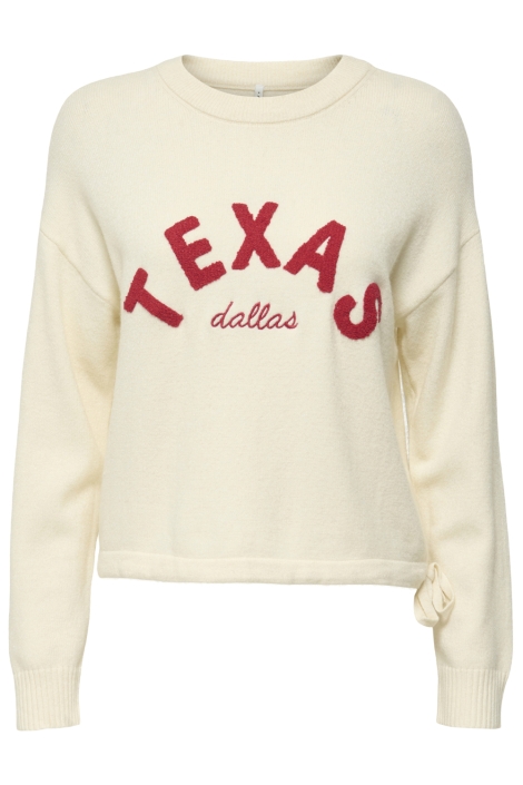 Only beige dames trui | Vooraanzicht