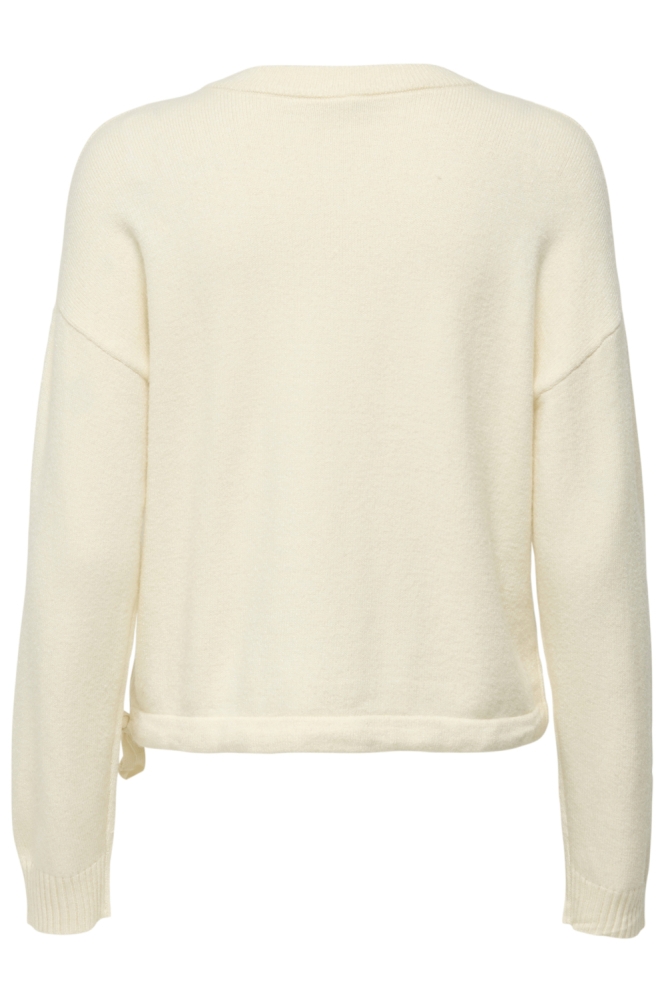 Only beige dames trui | Achteraanzicht