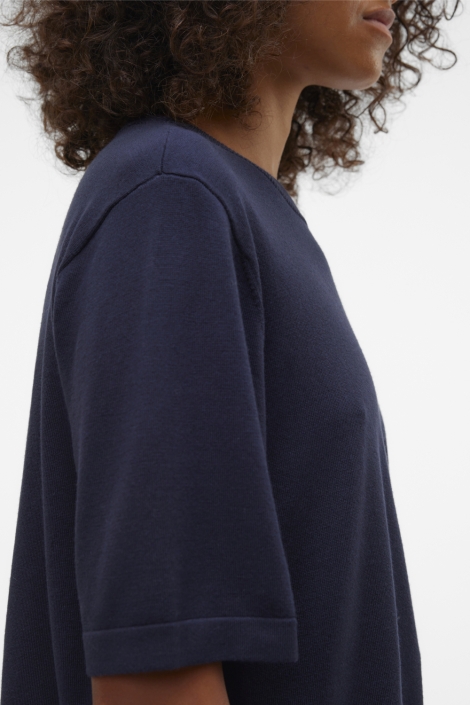 Vero Moda blauwe dames trui | Close up