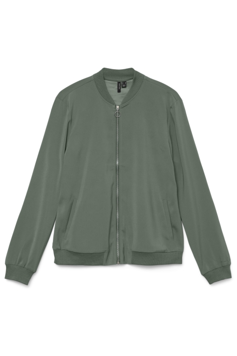 Vero Moda groene dames jas | Vooraanzicht