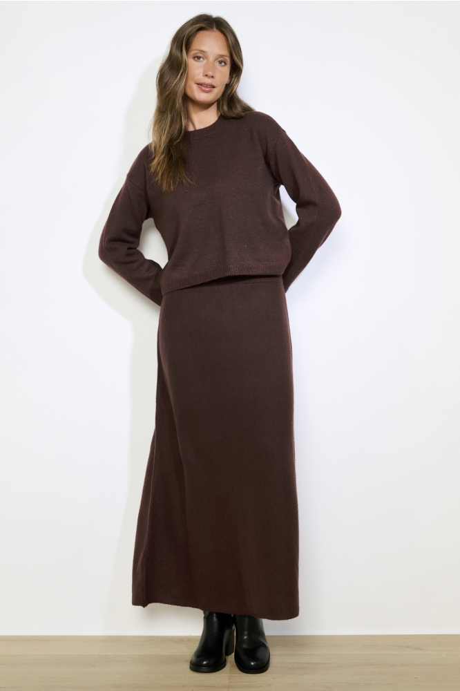 LolaLiza bruine dames trui | Model