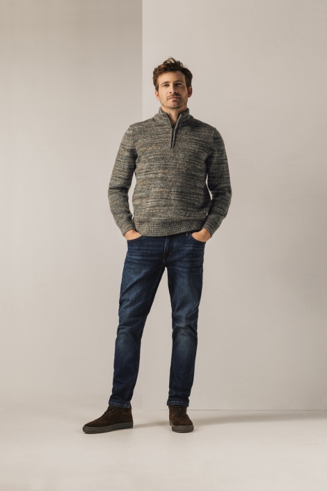 State of Art blauwe heren trui | Model