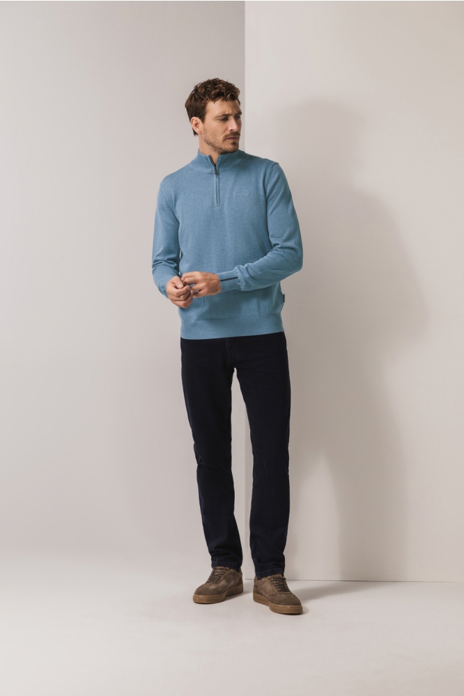 State of Art blauwe heren trui | Model