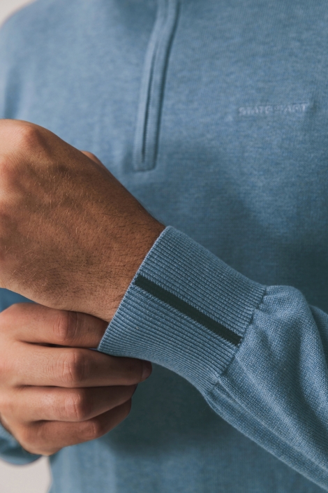 State of Art blauwe heren trui | Unique Selling Point