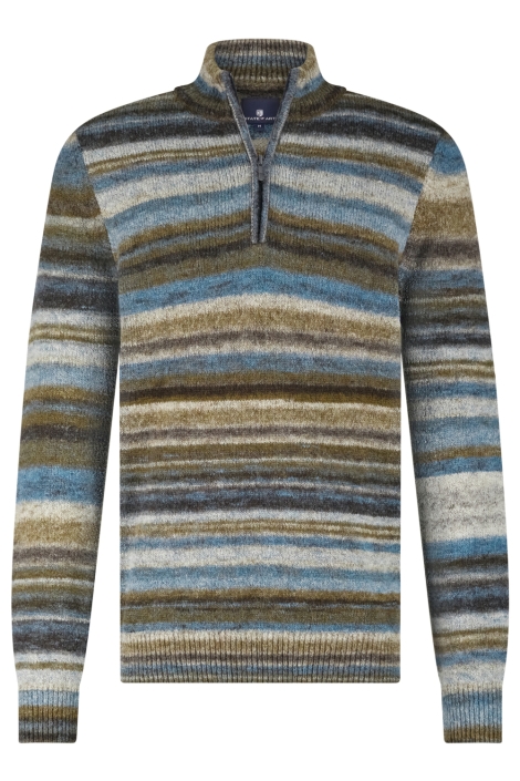 State of Art blauwe heren trui | Vooraanzicht