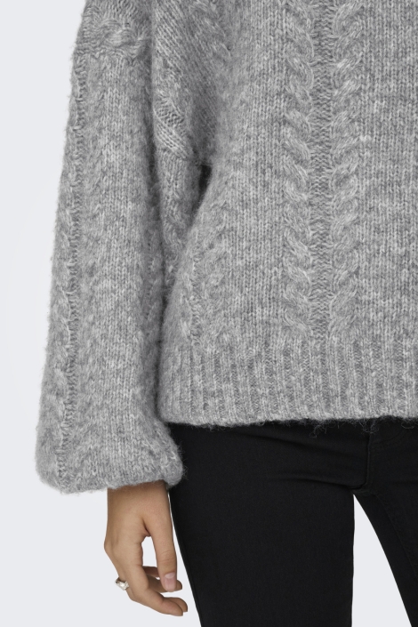 Only grijze dames trui | Close up
