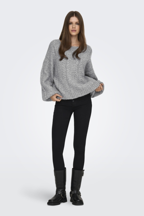 Only grijze dames trui | Model