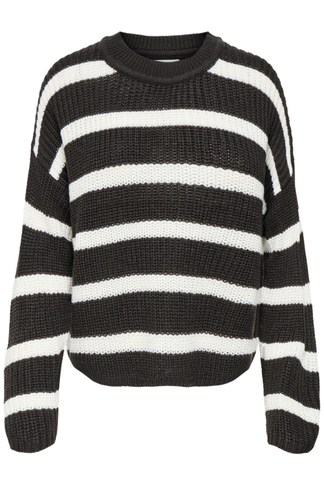 Jacqueline de Yong bruine dames trui | Vooraanzicht