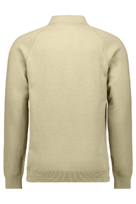 NO-EXCESS groene heren trui | Achteraanzicht