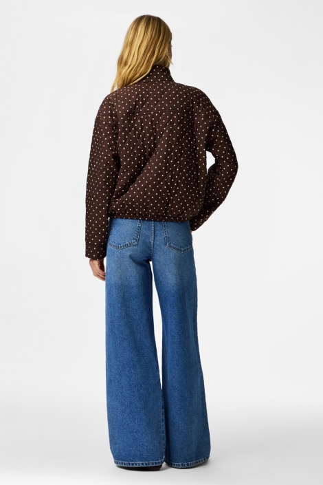 Pieces bruine dames jas | Model