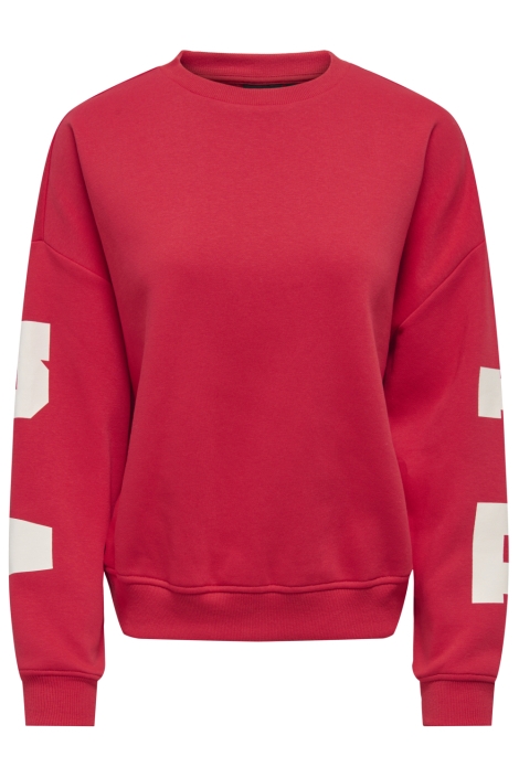 Only rode dames sweater | Vooraanzicht