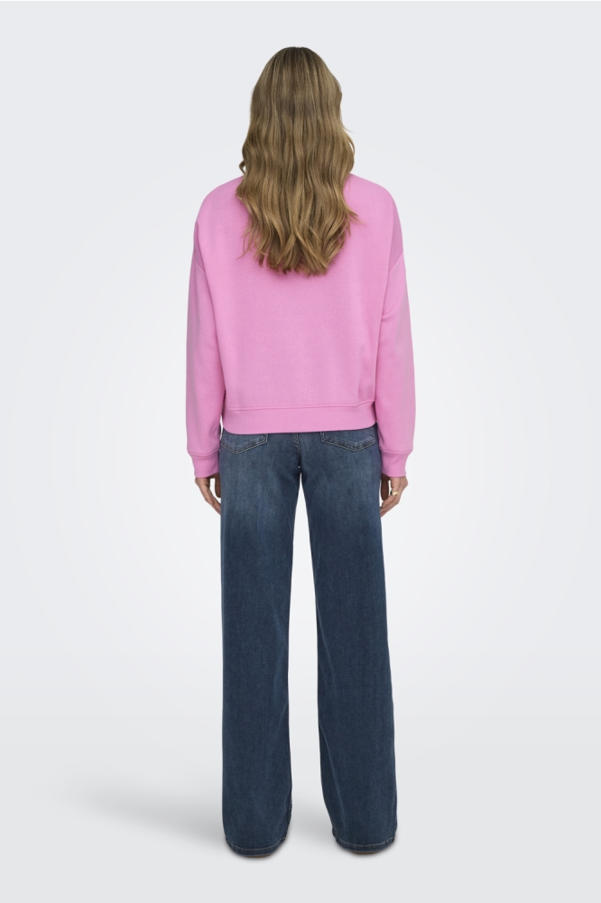 Only roze dames sweater | Model