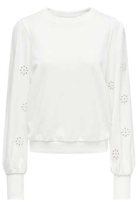 Only witte dames sweater | Vooraanzicht