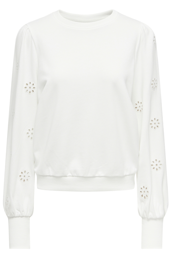 Only witte dames sweater | Vooraanzicht