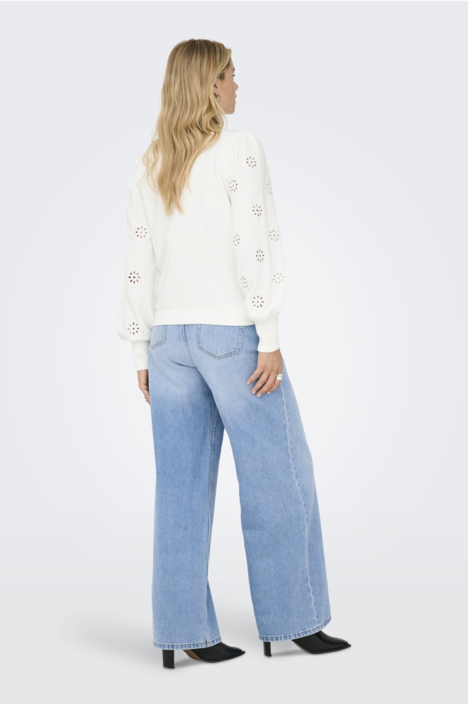 Only witte dames sweater | Model