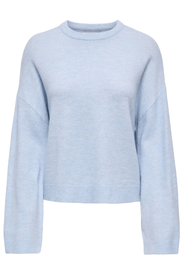 Only Trui ONLSIMONI L/S O-NECK PULLOVER KNT N 15368976 CASHMERE BLUE