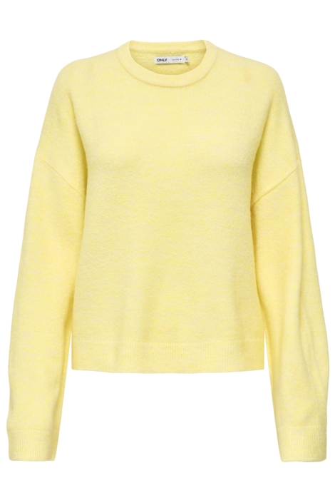 Only gele dames trui | Vooraanzicht